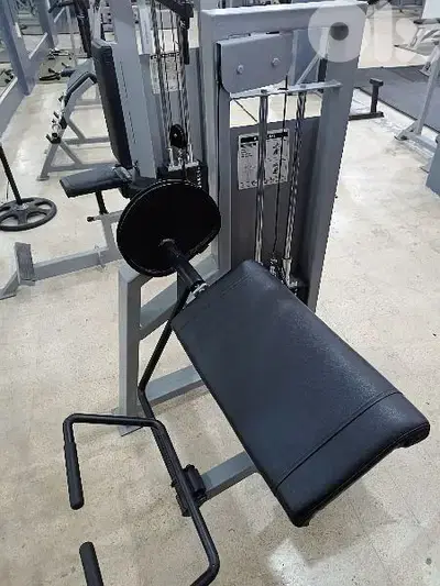 BICEPS SEATED BENCH WITH WEIGHTS 03027072 GEO SPORTS AND GYM EQUIPMENT