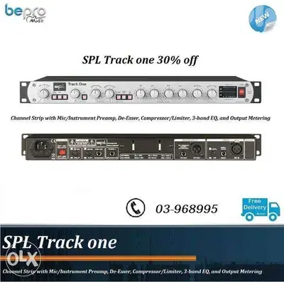 SPL Track one, Professional Mic preamp class A,made in Germany