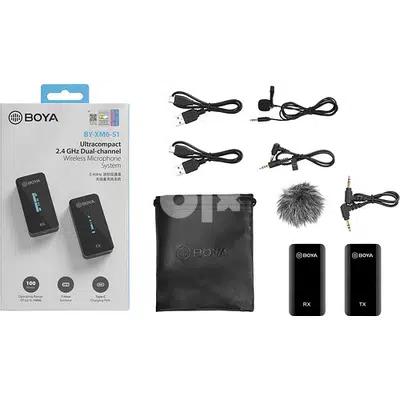BOYA BY-XM6-S1 Digital Camera-Mount Wireless 1Person Microphone System