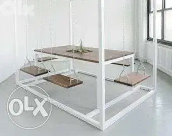 Swing dinning table