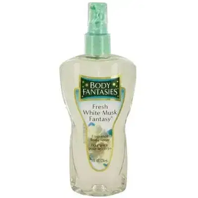 rare vintage Body Fantasies White Musk 236 ml. Made In USA