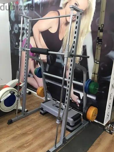smith machine like new for home & studio use heavy duty best quality