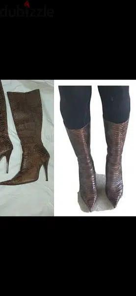 real serpent  brown size 39 used once