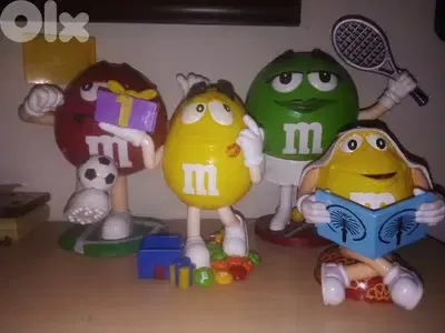 Big collection of M&M collectible dispensers