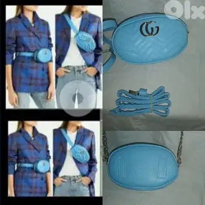 bag belt bag or cross only blue