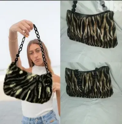 handbag fur medium size