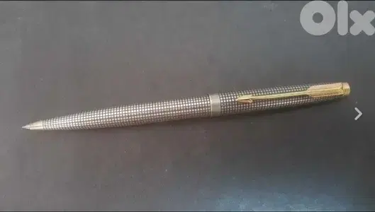 Vintage Sterling Silver Parker 75 ball point pen made in U. S. A