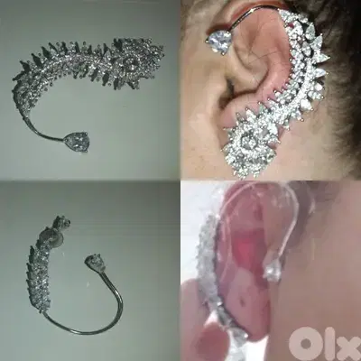 earrings crystall big size swarovski authentic 2 styles