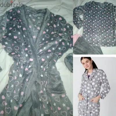 pyjama 3 pcs grey moher m to xxxL