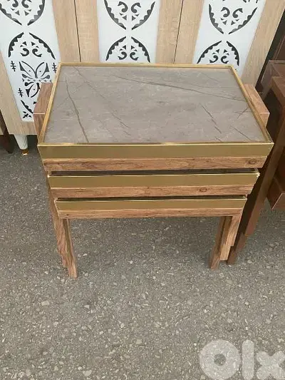طقم طاولات بقلب بعض