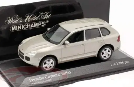 Porsche Cayenne Turbo ('03) diecast car model 1;43.