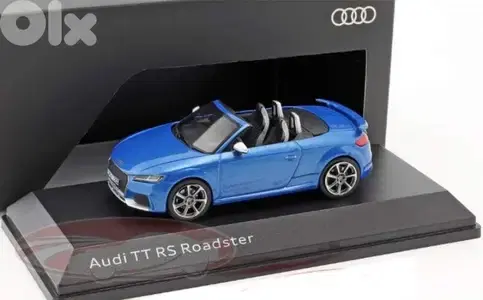 Audi TT RS diecast car model 1;43.