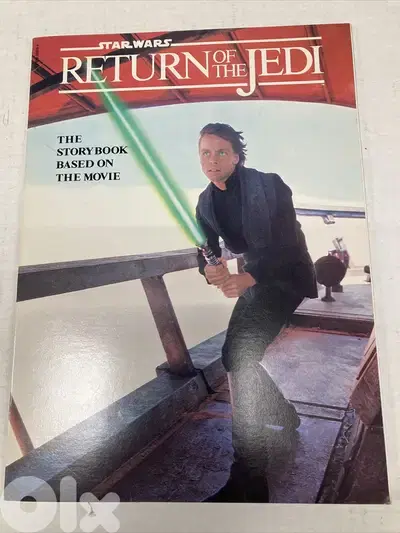 star wars Return Of The Jedi Storybook Based On The Movie 1983 hardcov
