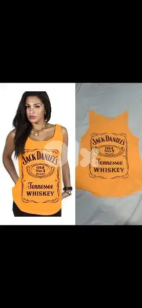 top only orange s to xxl