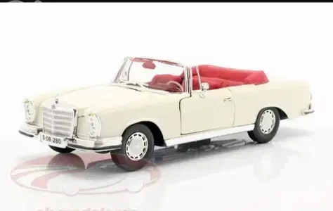Mercedes 280SE ('67) diecast car model 1;18