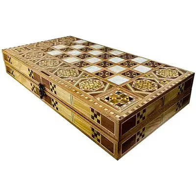 Brand New Rahhaj Backgammon Boardgame