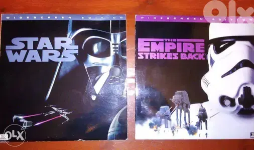 two star wars laser discs