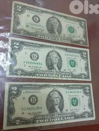 2 usd dollar bill