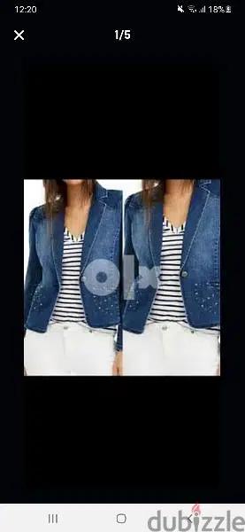 denim jacket ma3 strass s to xxL