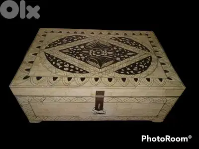 19th. century Anglo-Indian vizagapatam Ivory box