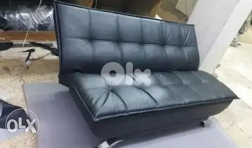 صوفا بيد طبقتين جلد