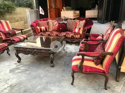 طقم كنبايات خشب زان فخم