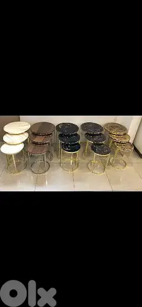 طقم طاولات تركي مبرومين