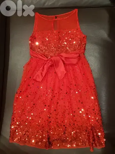 Red dress for 8 years