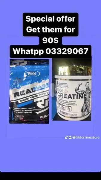 realmass 7 kg with creatine