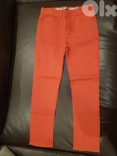 New red trouser for girls 10 years