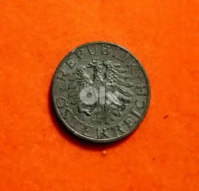 1968 Austria 5 Groschen Zinc coin KM# 2875