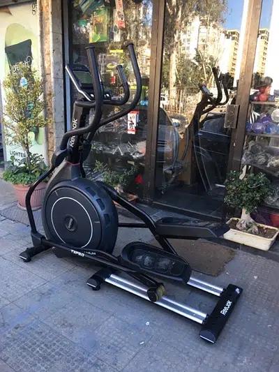 big elliptical used 2 times like new heavy duty best quality