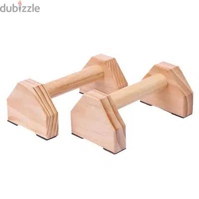 wooden parallettes