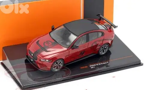 Jaguar XE SV Project 8 (2017) diecast car model 1;43.