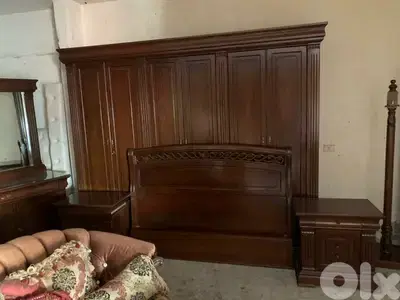 أوضة نوم كاملة خشب زان ولاتي