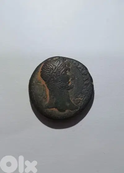 Phoencia Saida Roman Hadrian coin year 119AD