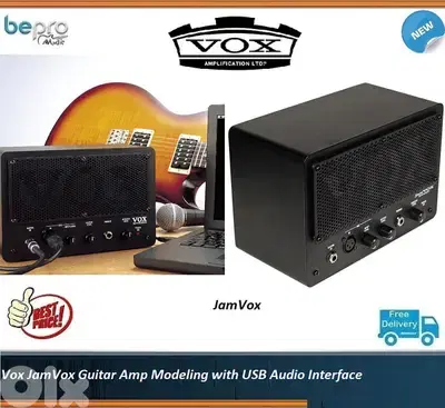Vox JamVox Guitar Amp Modeling with USB audio interface