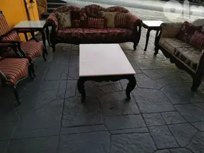 طقم كنبايات خشب زان مصري