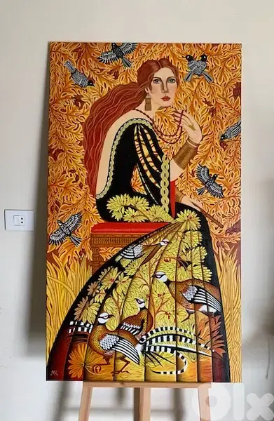 Painting “The Lady Bird”