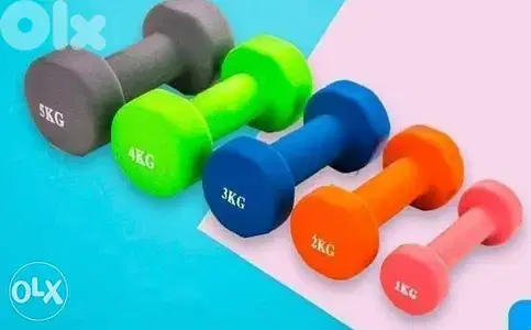 dambels new from 1 to 5 kilo new