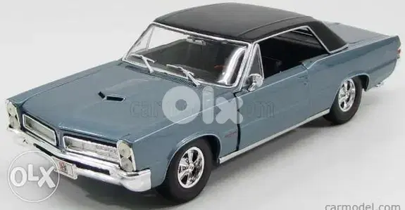 '65 Pontiac GTO diecast car model 1:18.