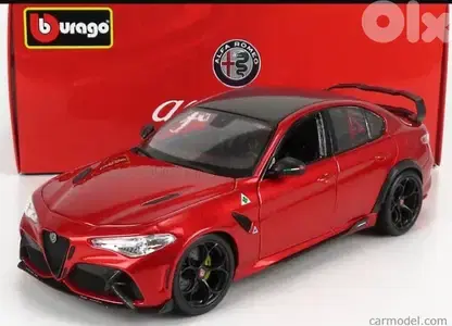 Alfa Romeo Giulia GTAm diecast car model 1;18.