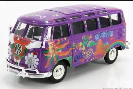 Volkswagen Van "Samba" diecast car model 1:24.