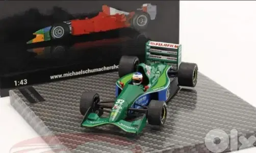 Michael Schumacher Jordan 191 F1 diecast car model 1;43.