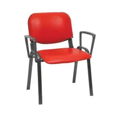 comfort w-2 leather visitor chair