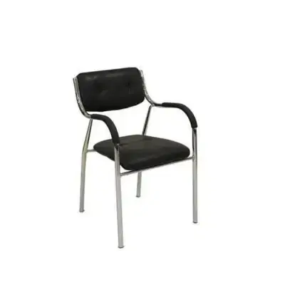 D-044 C leather visitor chair