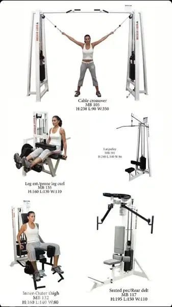 gym machine in very good condition we have also all sports equipment
