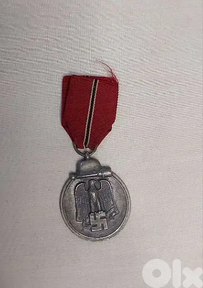 German Nazi Medal of the eastern frontier WW II 1941 _1942