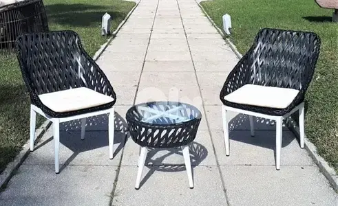 garden set x2  rattan