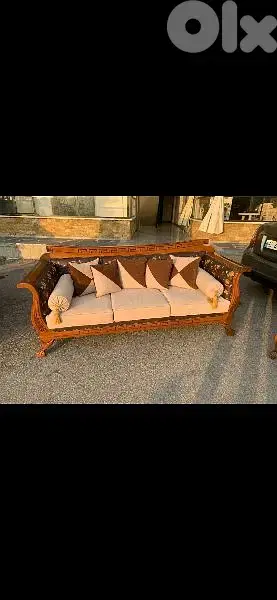 طقم كنبايات خشب زان حفر فرزاتشي